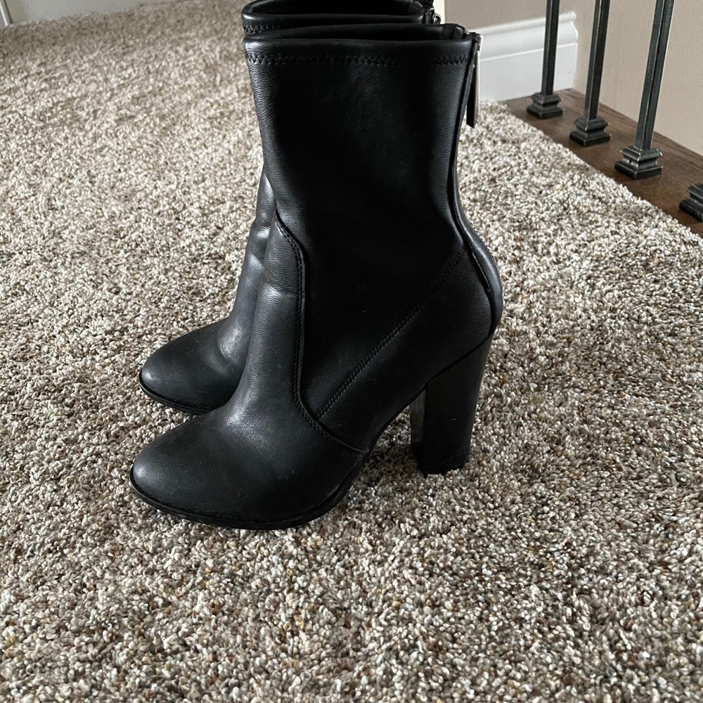 Aldo leather booties